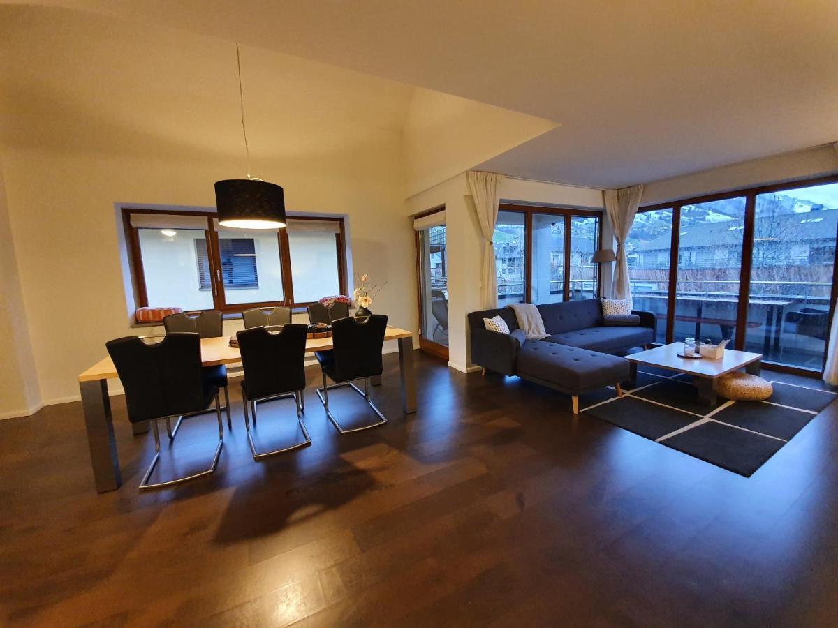 Luxuriöses Galerie-Penthouse direkt am Walensee Unterterzen Exterior foto